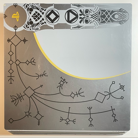 (BUNDLE) PlayStation 4 Pro God of War Limited Edition W/ 1 Game, & Accessories! - Picture 5 of 16